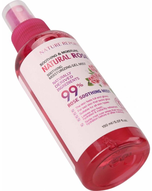 Nature Report Natural Rose Soothing And Moisturizing Mist - 150ml