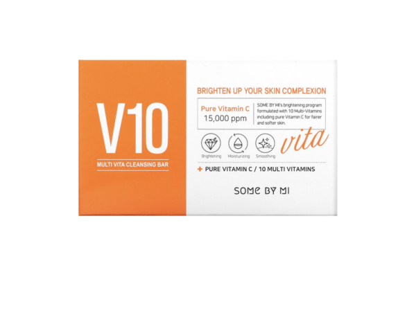 لوح V10 متعدد الفيتامينات لتنظيف البشرة من سوم باي مي - 95 جم