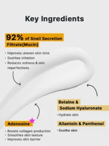 Cosrx Advanced Snail 92 All In One Cream - 100g